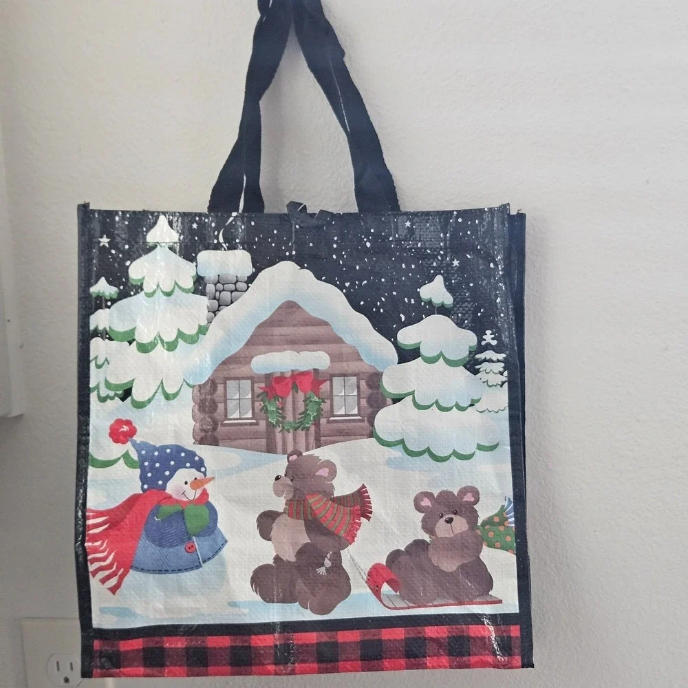 2007 Patty Reed InstaTotes Reusable Shopping Bag HSL-158 cabin‎ in the woods